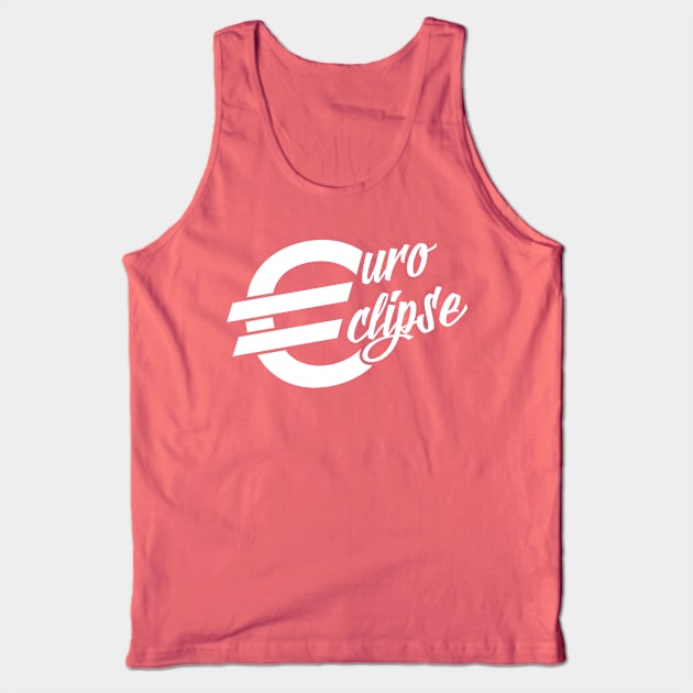 Twitch.tv/EuroEclipse White Logo Tank Top by EuroEclipse